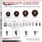 Service Caster 3'' High Temp Glass Filled Nylon Wheel Swivel 7/16'' Grip Ring Stem Caster SCC-GR20S314-GFNSHT-716138 - alternate 3